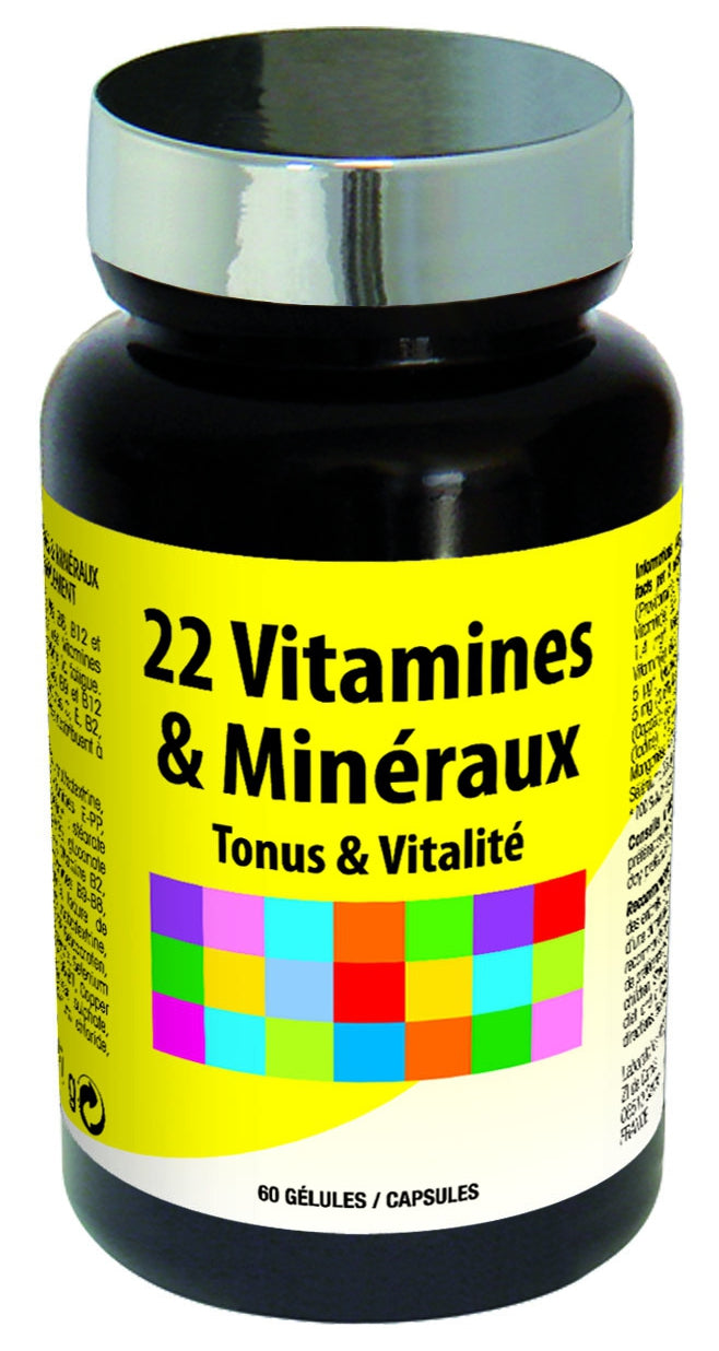 22 Vitamines et Minéraux 60 Gélules