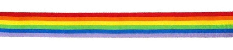 Bande en tissu Rainbow 180 x 10cm