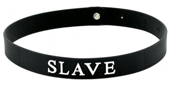 Collier en silicone Slave