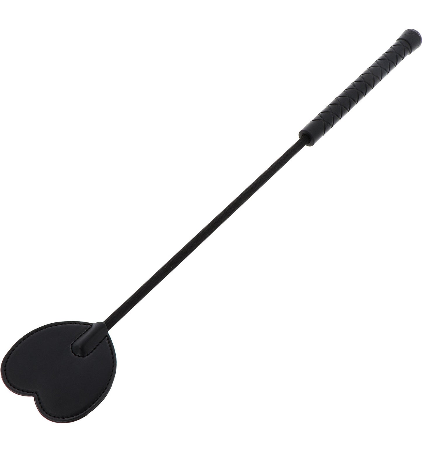 Cravache Black Heart 44cm Noir