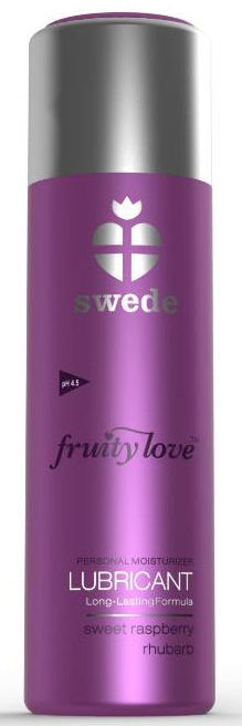 Lubrifiant Aromatisé FRUITY LOVE Framboise Rhubarbe 50 ml