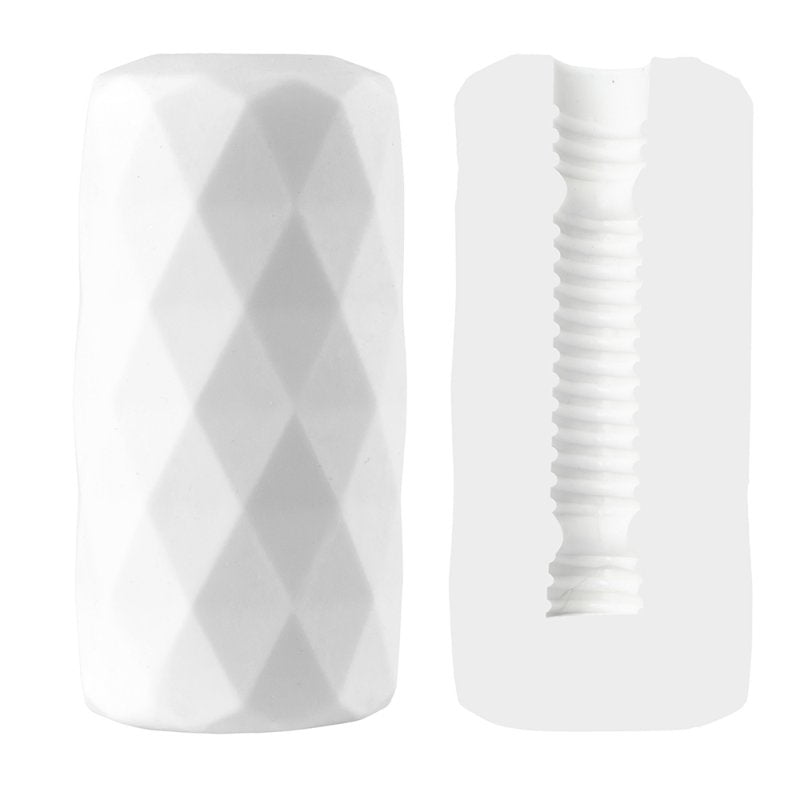 Masturbateur souple DIAMAL Surface striée 14cm