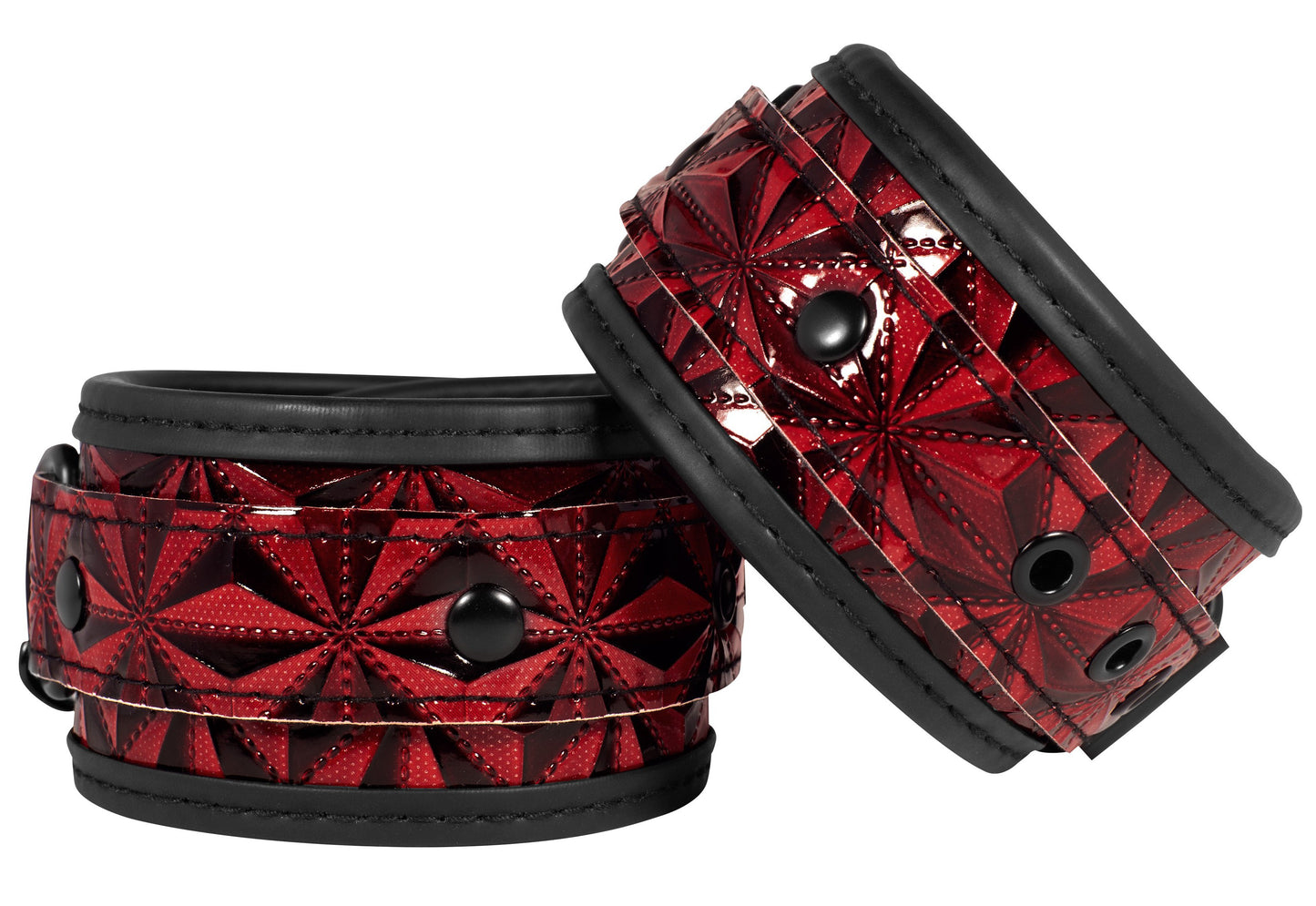 Menottes de poignets Luxury Rouge