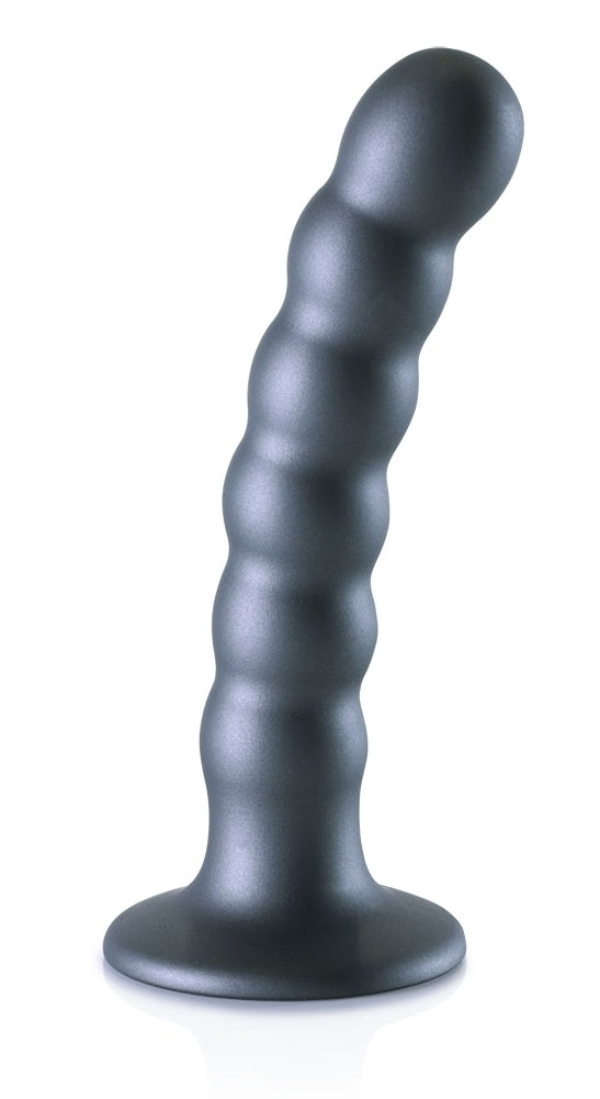 Plug Beaded G-Spot S 13 x 2.5cm Gris