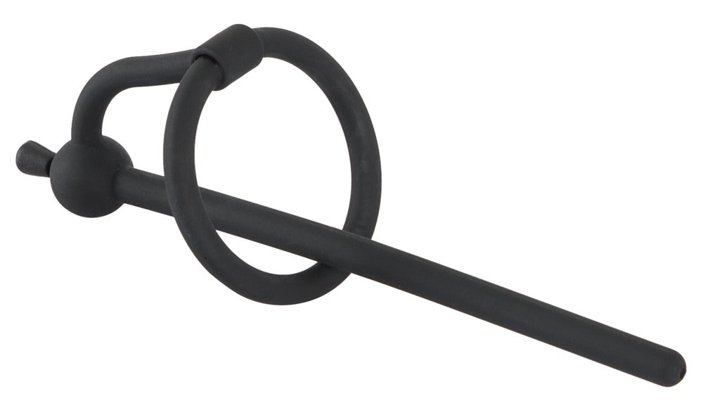 Plug d'urètre percé Play Stop 10.5cm - Diamètre 6mm