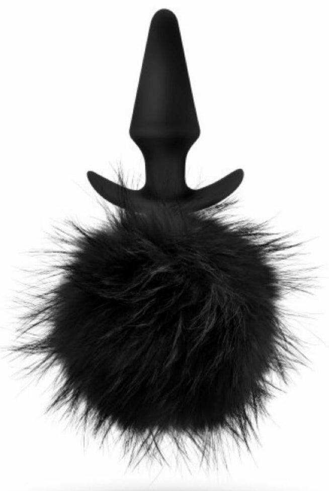 Plug Pompon Anal Adventures Rabbit Tail 9 x 3.5cm