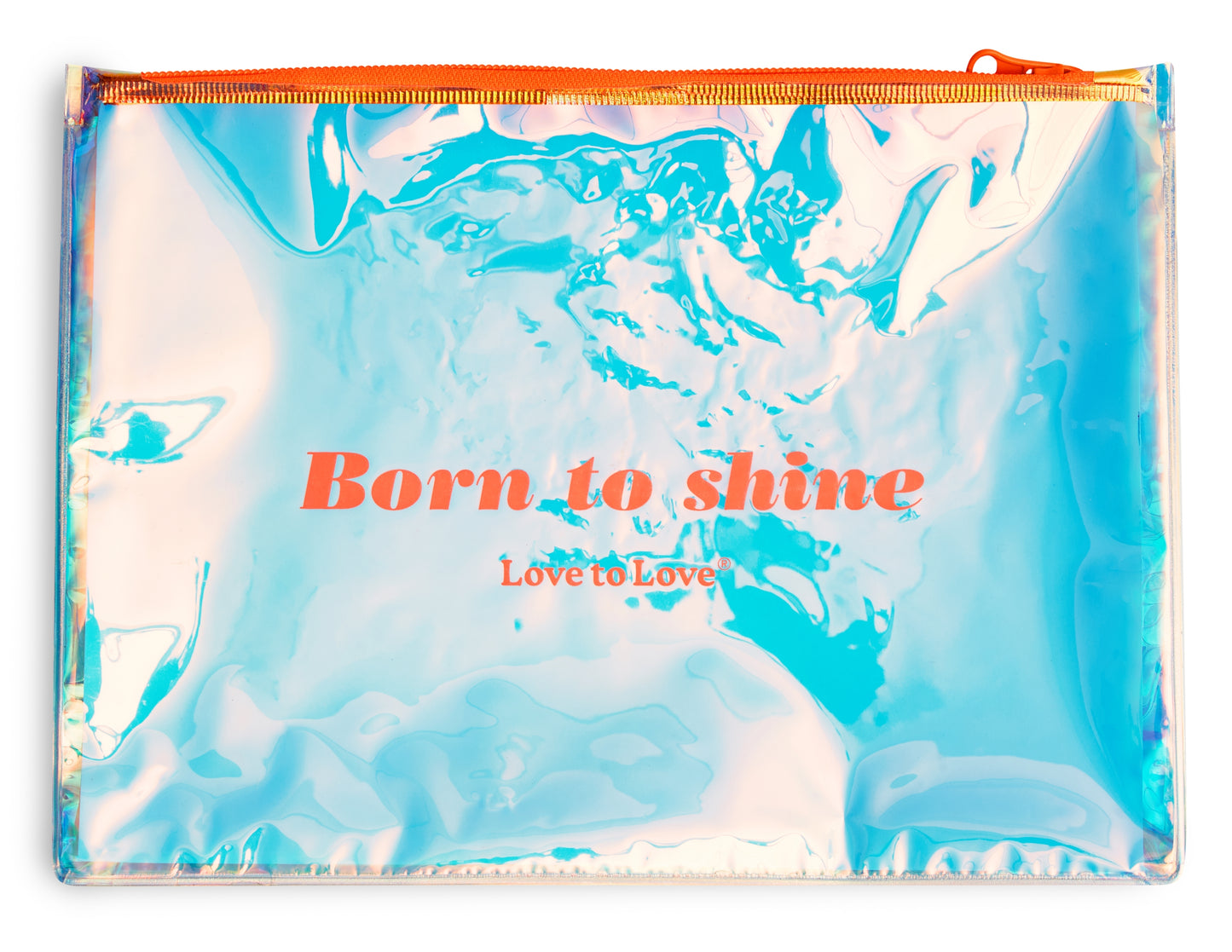 Pochette de rangement Born to Shine Zip Orange