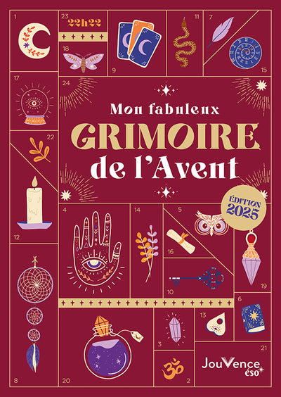 Mon fabuleux grimoire de l'Avent - Céline Colle - livre