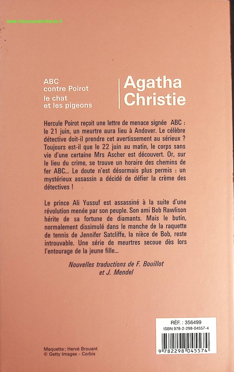 ABC contre Poirot - Le chat et les pigeons - Agatha Christie - livre