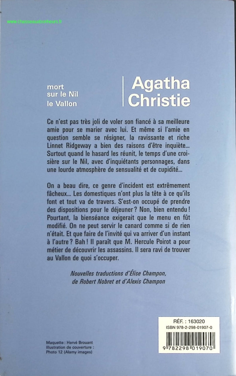Mort sur le Nil - Le vallon - Agatha Christie - livre
