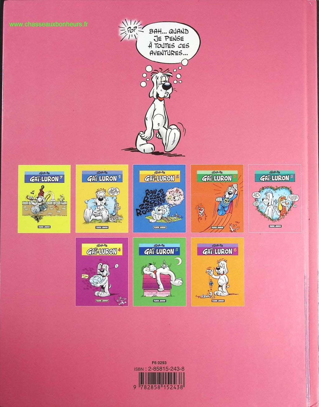 Gai-Luron - Tome 8 - Gotlib - livre BD