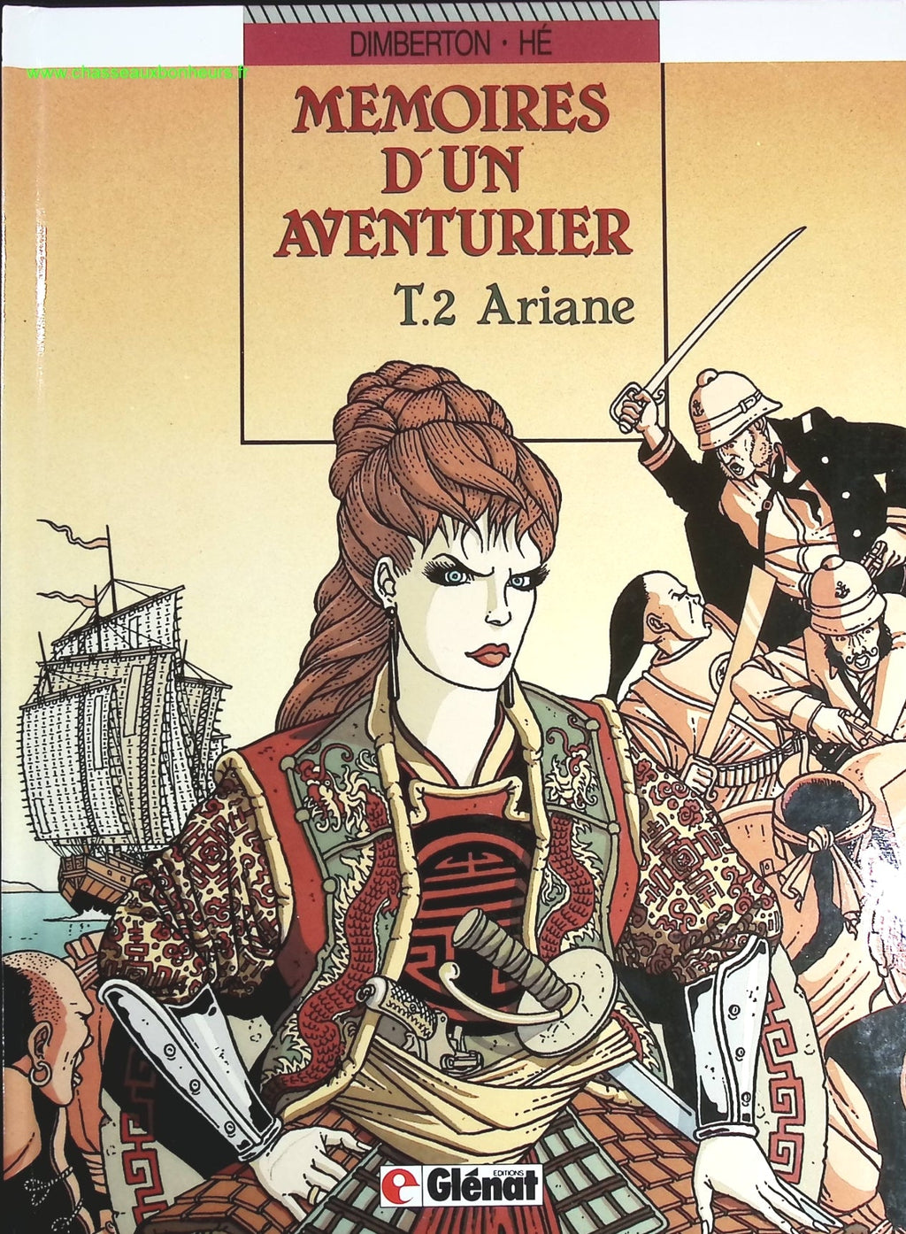 Ariane tome 2 - Mémoires d'un aventurier - François Dimberton Dominique Hé - livre BD