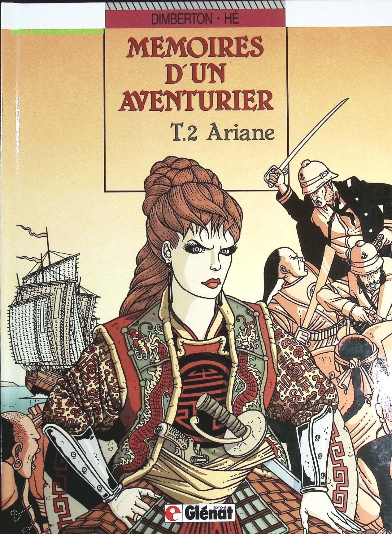 Ariane tome 2 - Mémoires d'un aventurier - François Dimberton Dominique Hé - livre BD