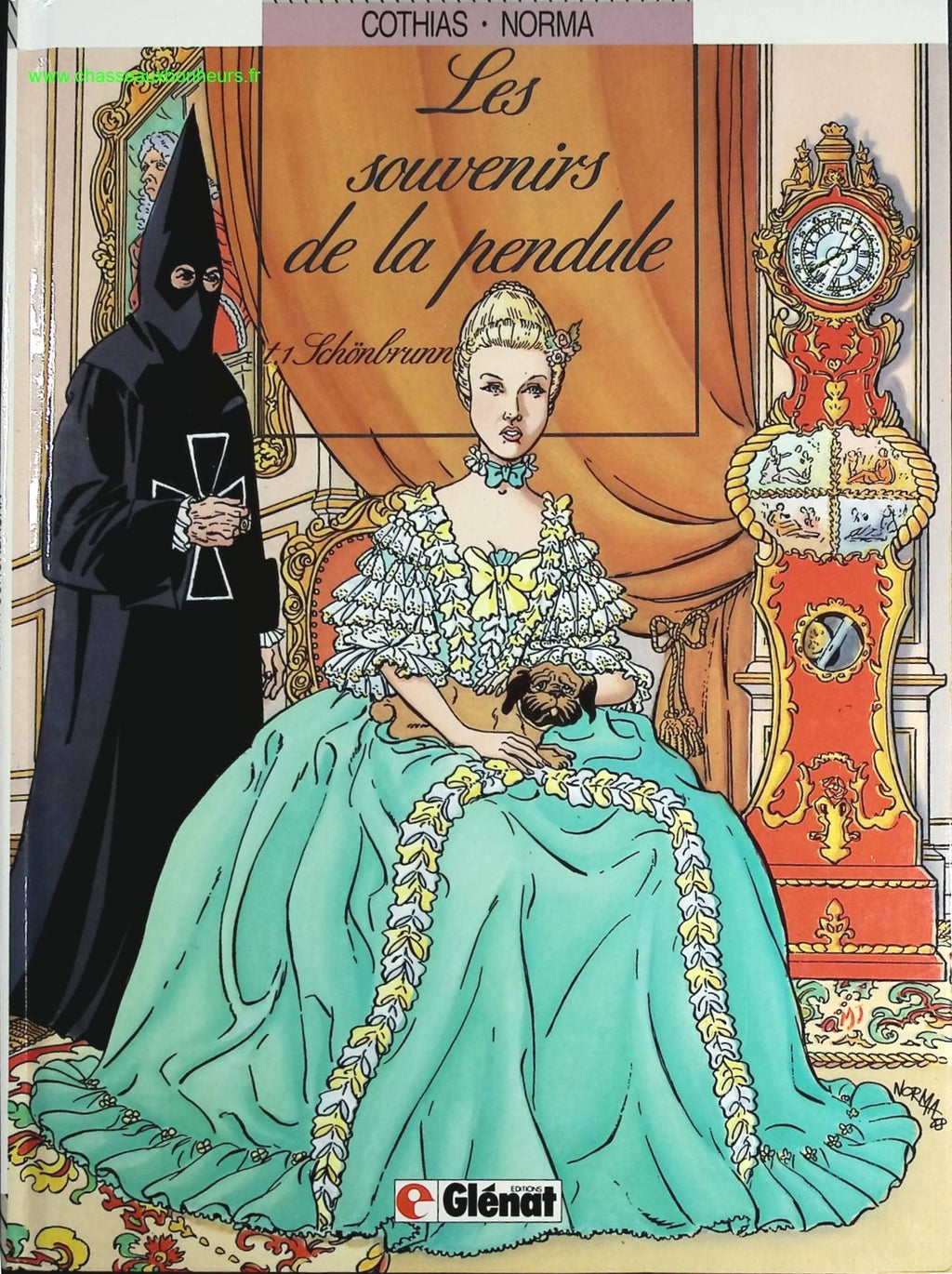 Schonbrunn tome 1 Les souvenirs de la pendule - Patrick Cothias, Norma - livre BD