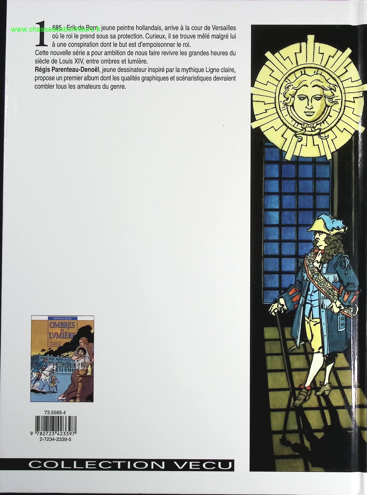 Ombre et Lumière, tome 1 - La Fille aux sortilèges - Danic Parenteau - livre BD