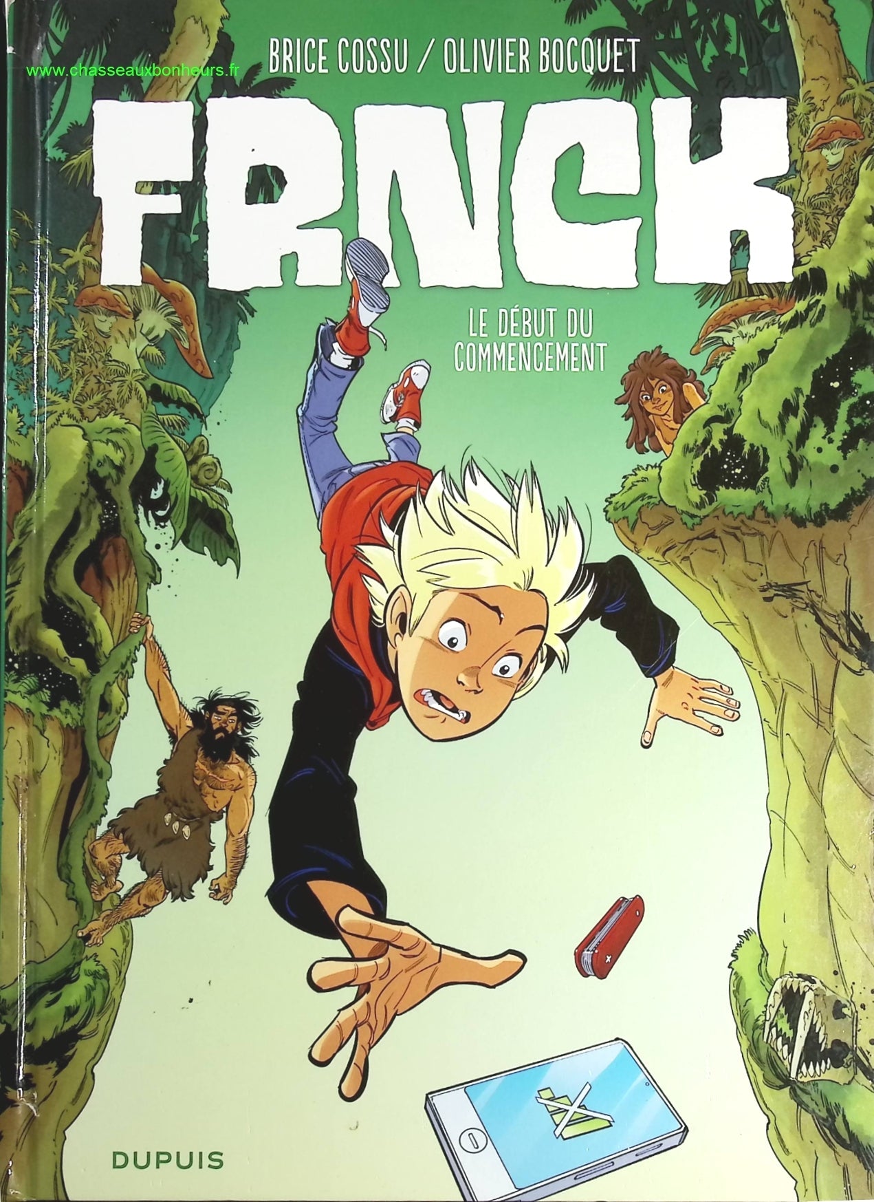 Frnck - Tome 1 - Le début du commencement - Bocquet Olivier, Cossu Brice - livre BD