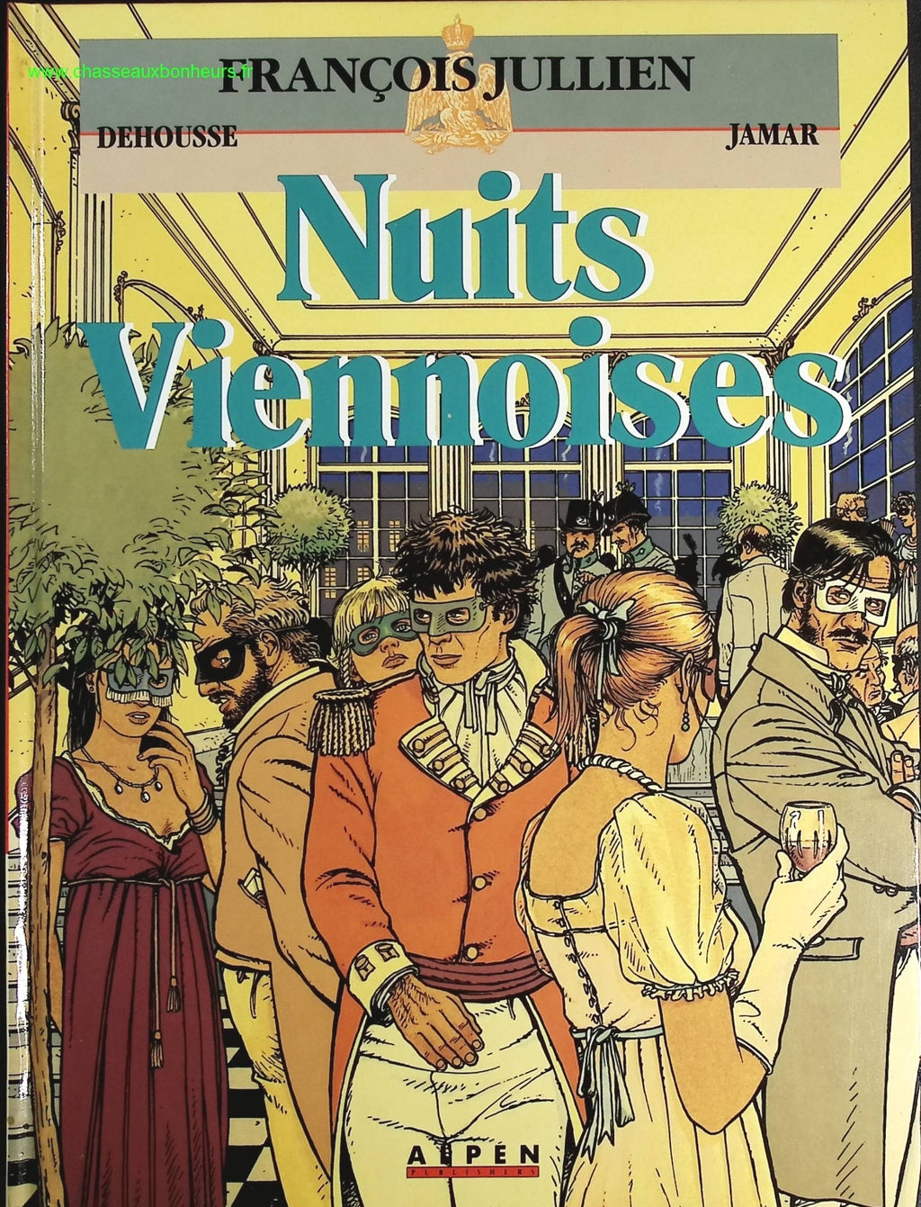 François jullien tome 05 les nuits viennoises - Dehousse, Jamar - livre BD