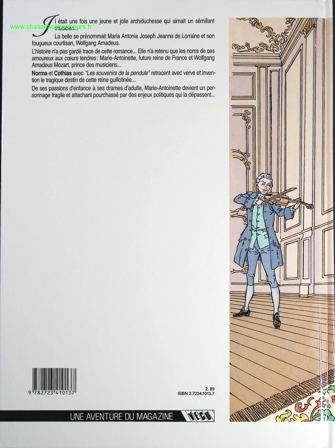 Schonbrunn tome 1 Les souvenirs de la pendule - Patrick Cothias, Norma - livre BD