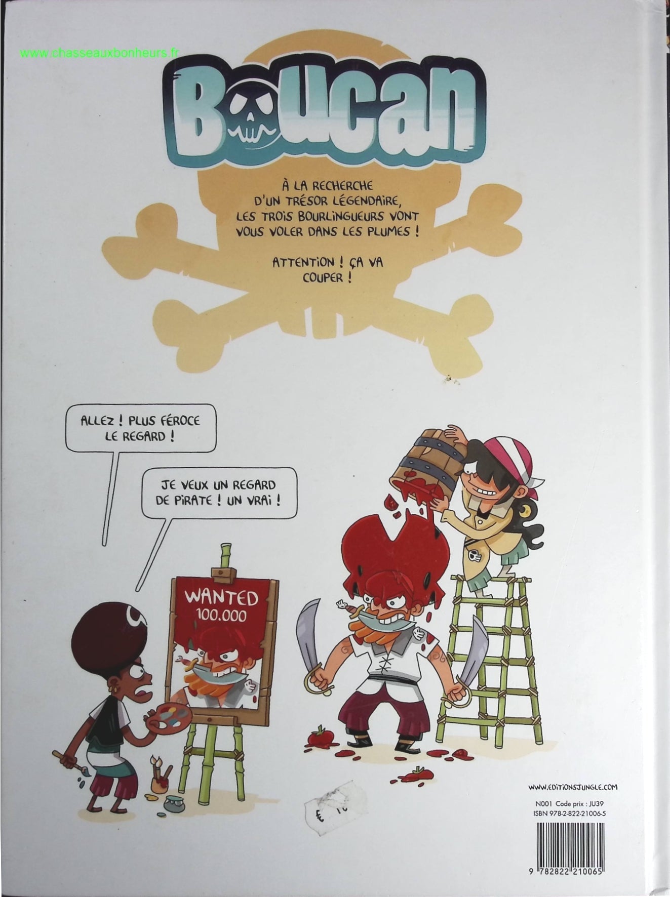 Boucan - Tome 1 piraaaaaates - Alexandre Arlène - livre BD