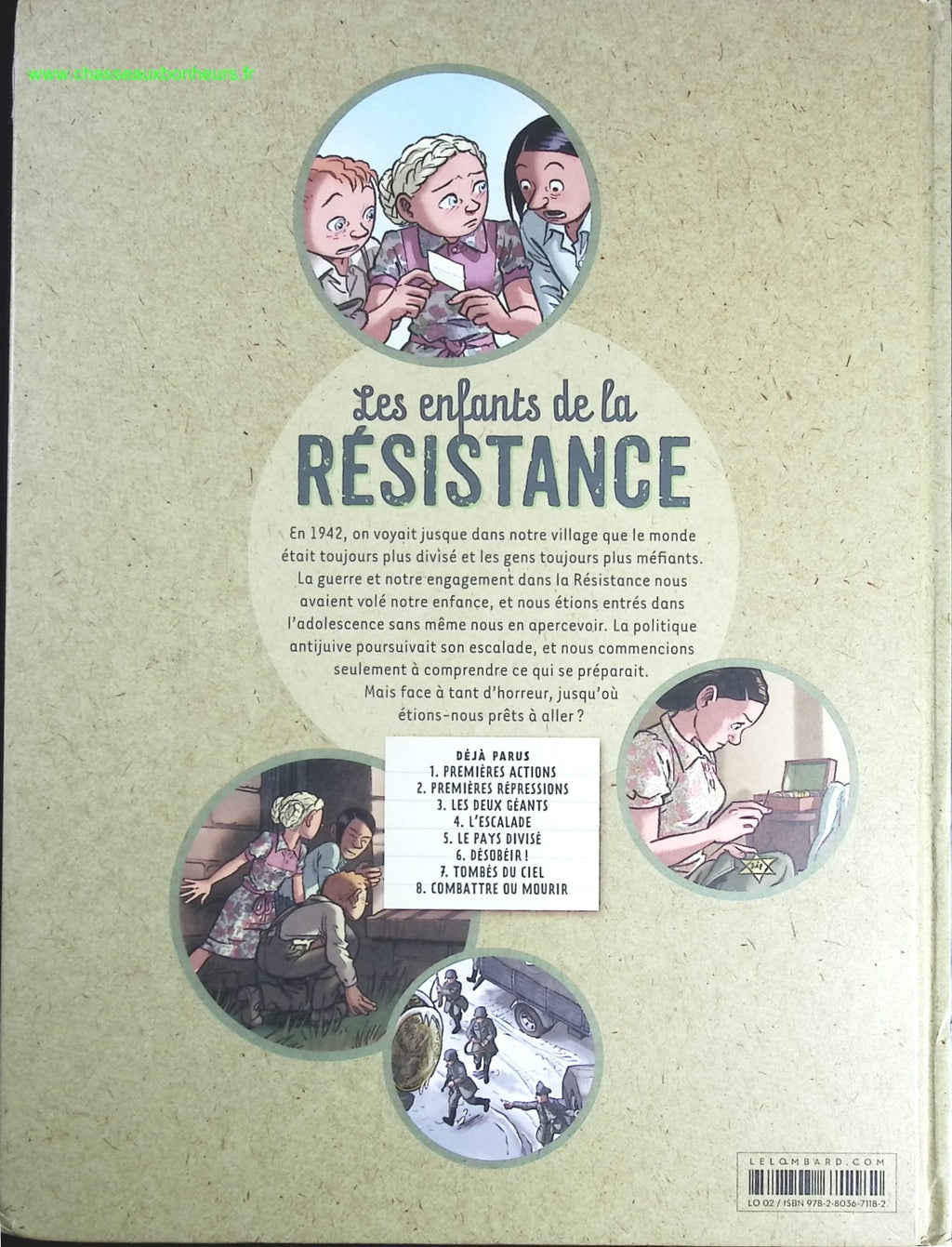 Les Enfants de la Résistance - Tome 4 - L'Éscalade - Vincent Dugomier Benoît Ers - livre BD