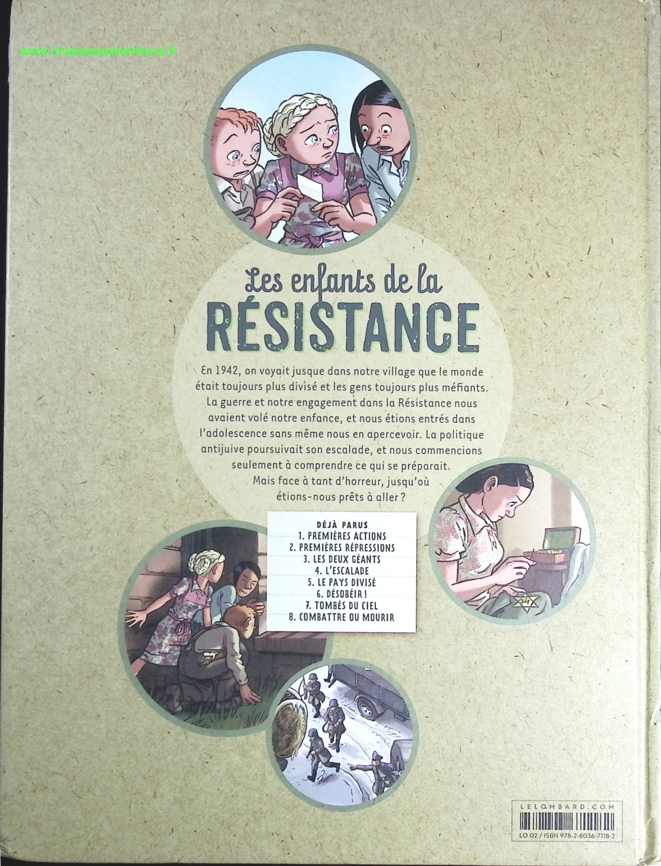 Les Enfants de la Résistance - Tome 4 - L'Éscalade - Vincent Dugomier Benoît Ers - livre BD