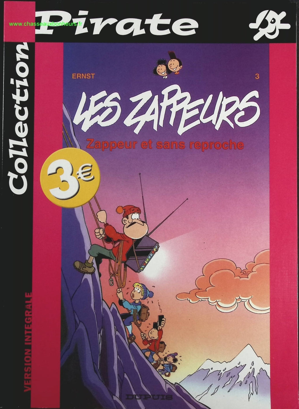 BD Pirate - Les Zappeurs, tome 3 : Zappeur et sans reproche - Serge Ernst - Livre BD