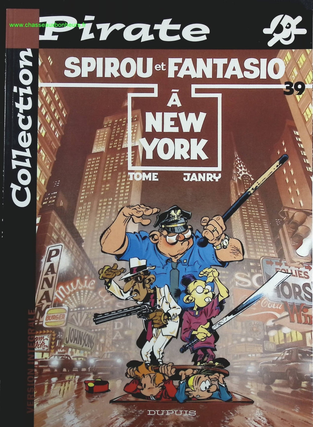 BD Pirate - Spirou, tome 39 : A New-York - Philippe Tome Janry - Livre BD