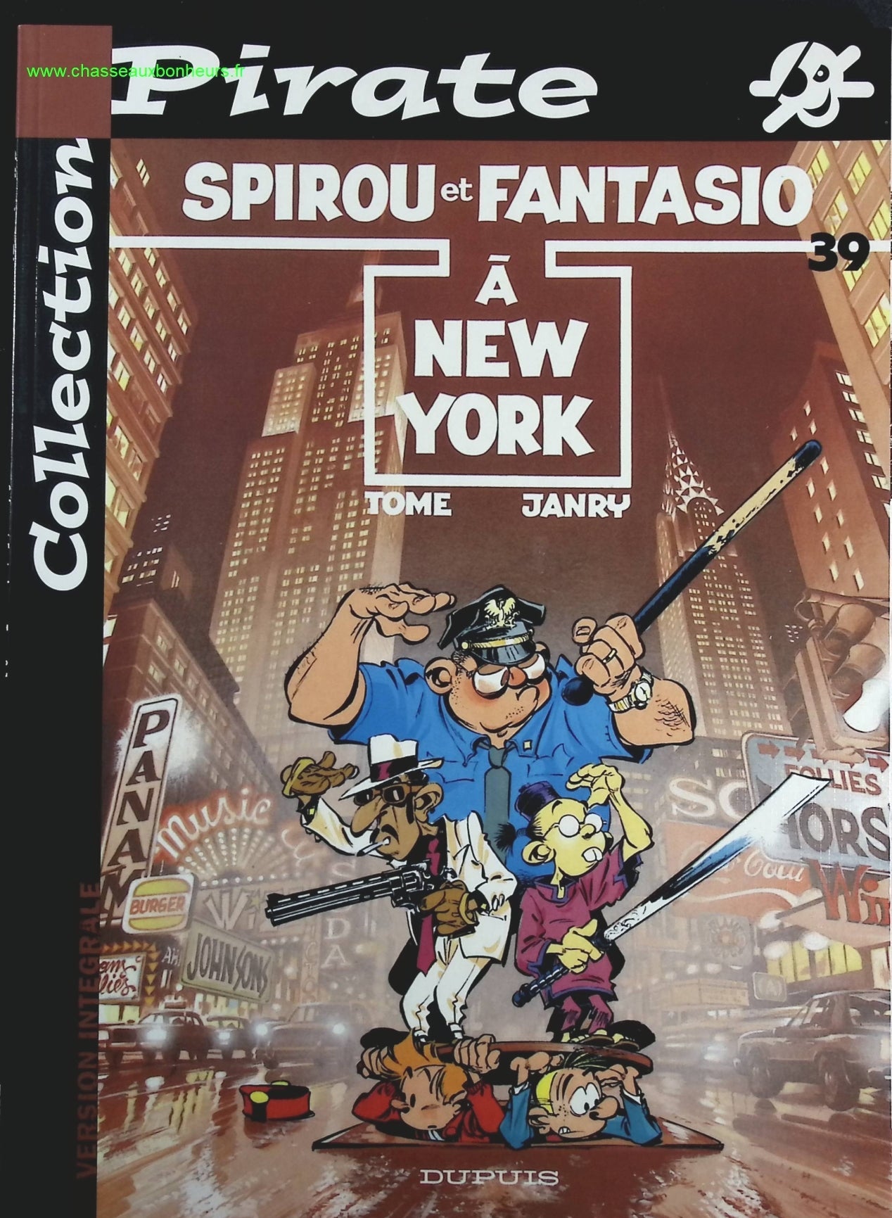 BD Pirate - Spirou, tome 39 : A New-York - Philippe Tome Janry - Livre BD