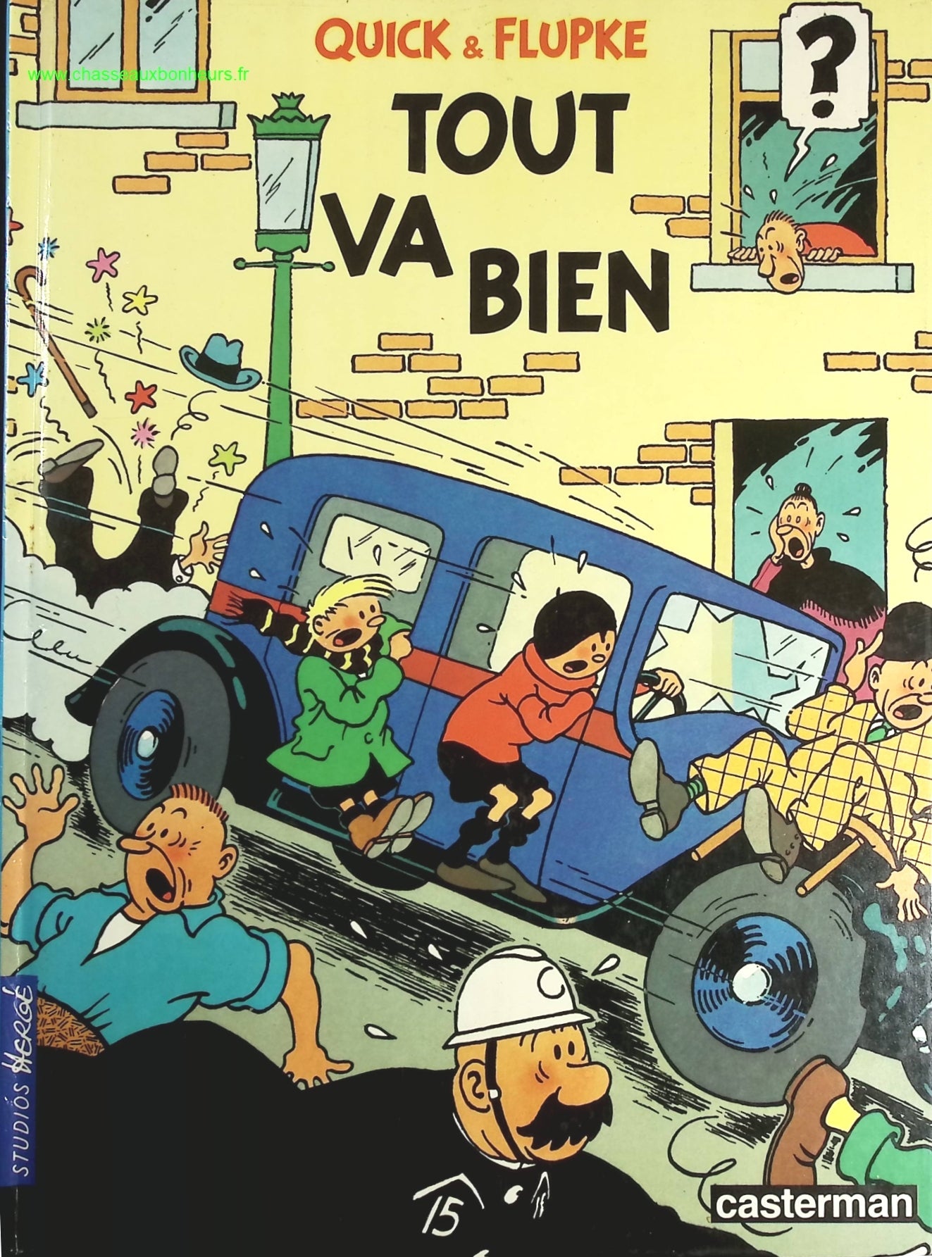 Quick et Flupke, tome 2 - Tout va bien - Hergé - livre BD