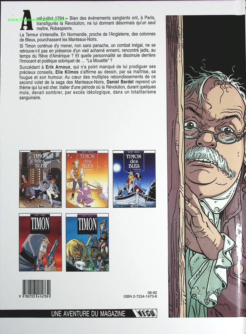 La mouette tome 5 - Timon des Blés - Daniel Bardet Elie Klimos - livre BD