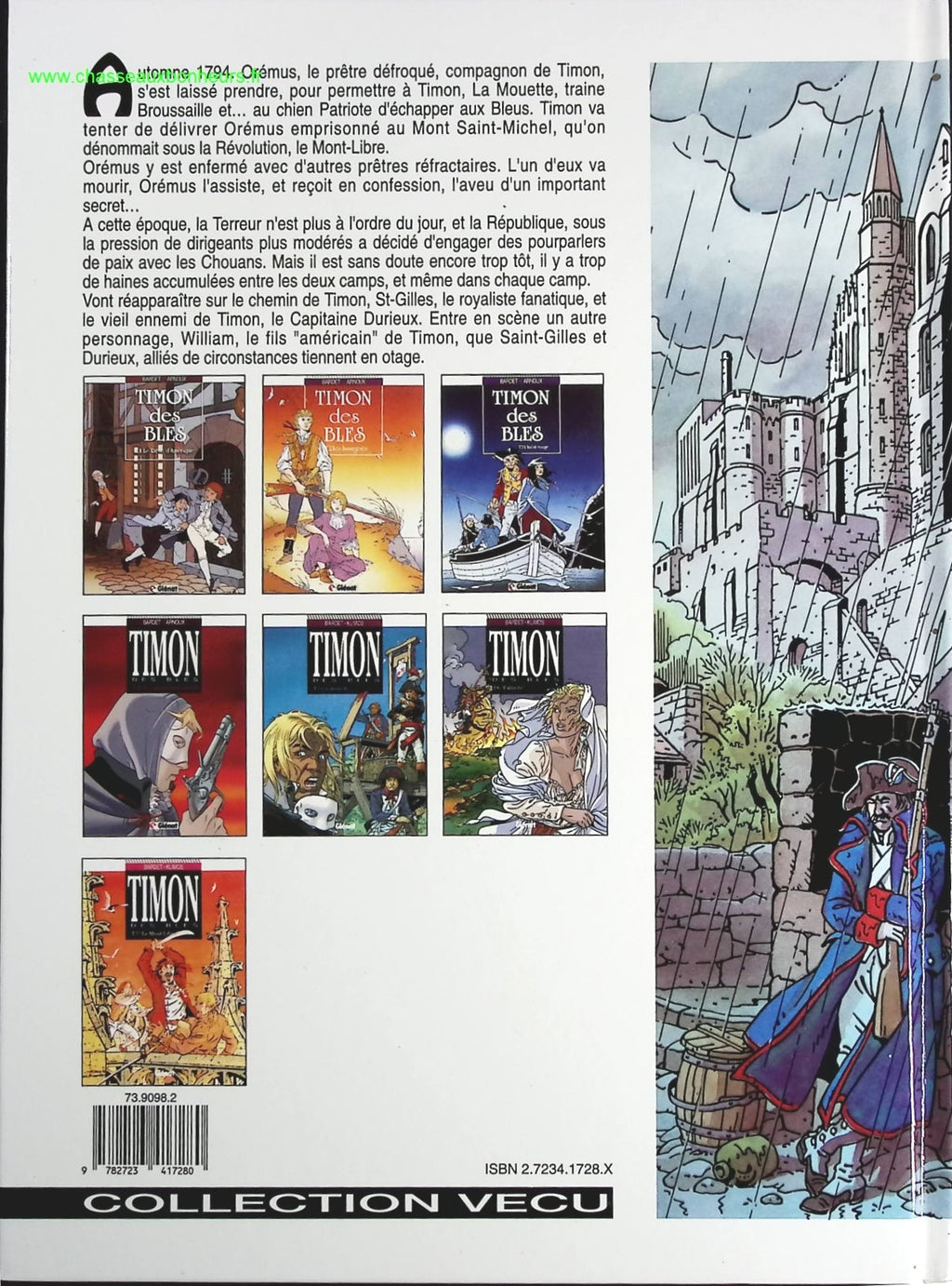 Le Mont-libre tome 9 - Timon des Blés - Daniel Bardet Elie Klimos - livre BD