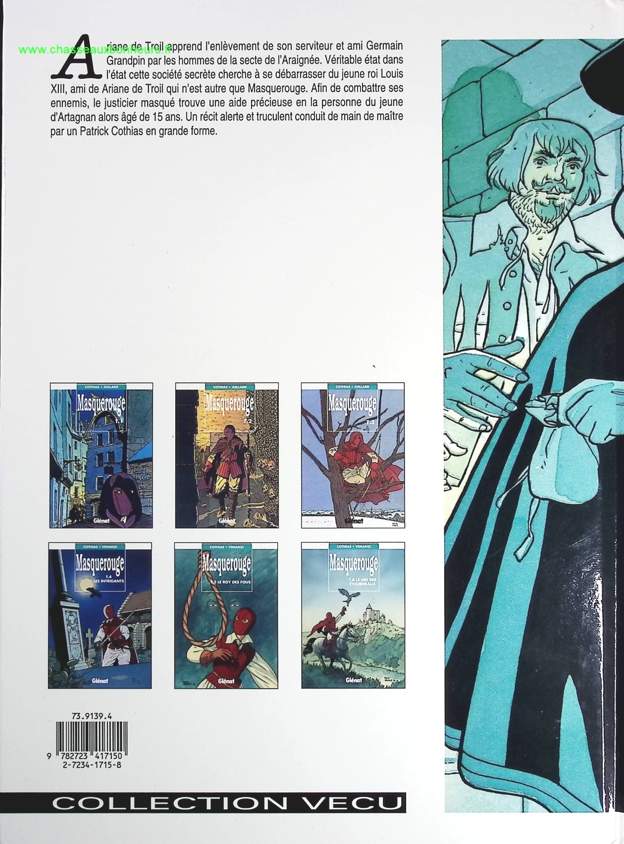 Le Nid Des Etourneaux tome 6 - Masquerouge - Patrick Cothias Marco Venanzi  - livre BD