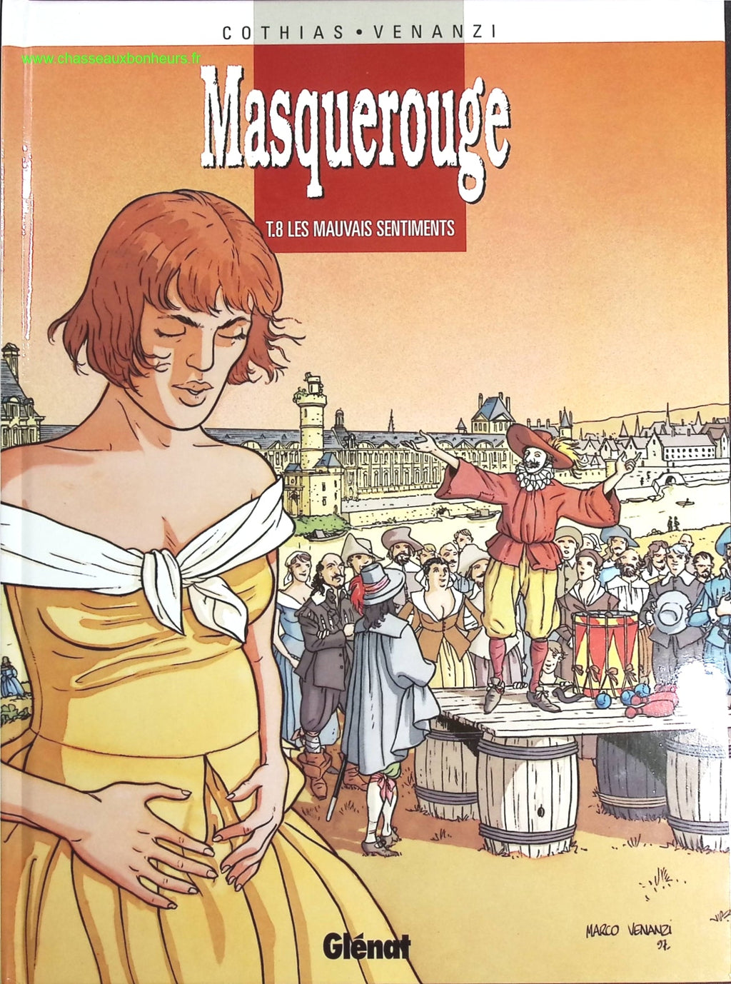 Les Mauvais Sentiments tome 8 - Masquerouge - Patrick Cothias Marco Venanzi  - livre BD