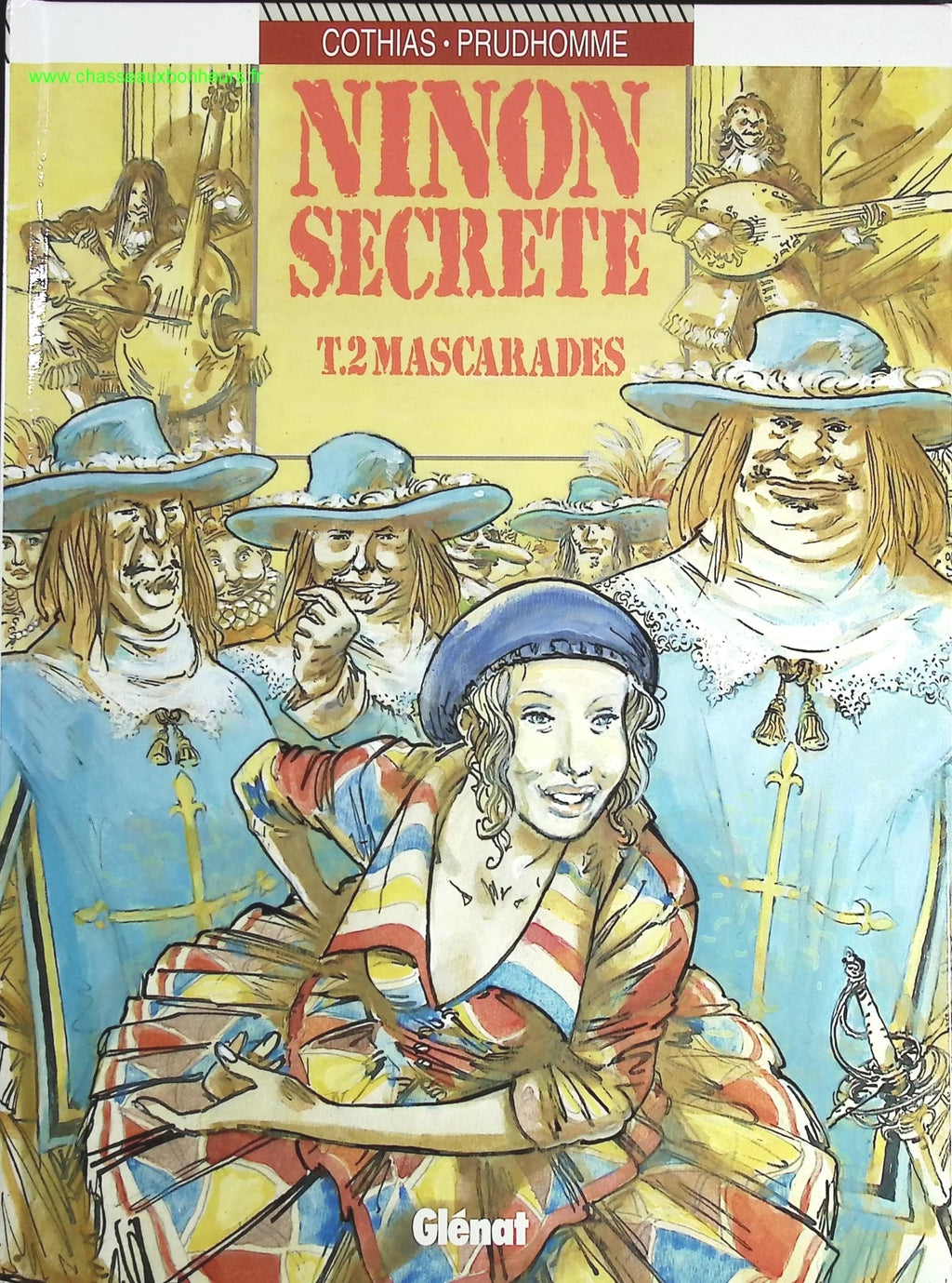 Mascarades tome 2 - Ninon secrète - David Prudhomme, Patrick Cothias - livre BD