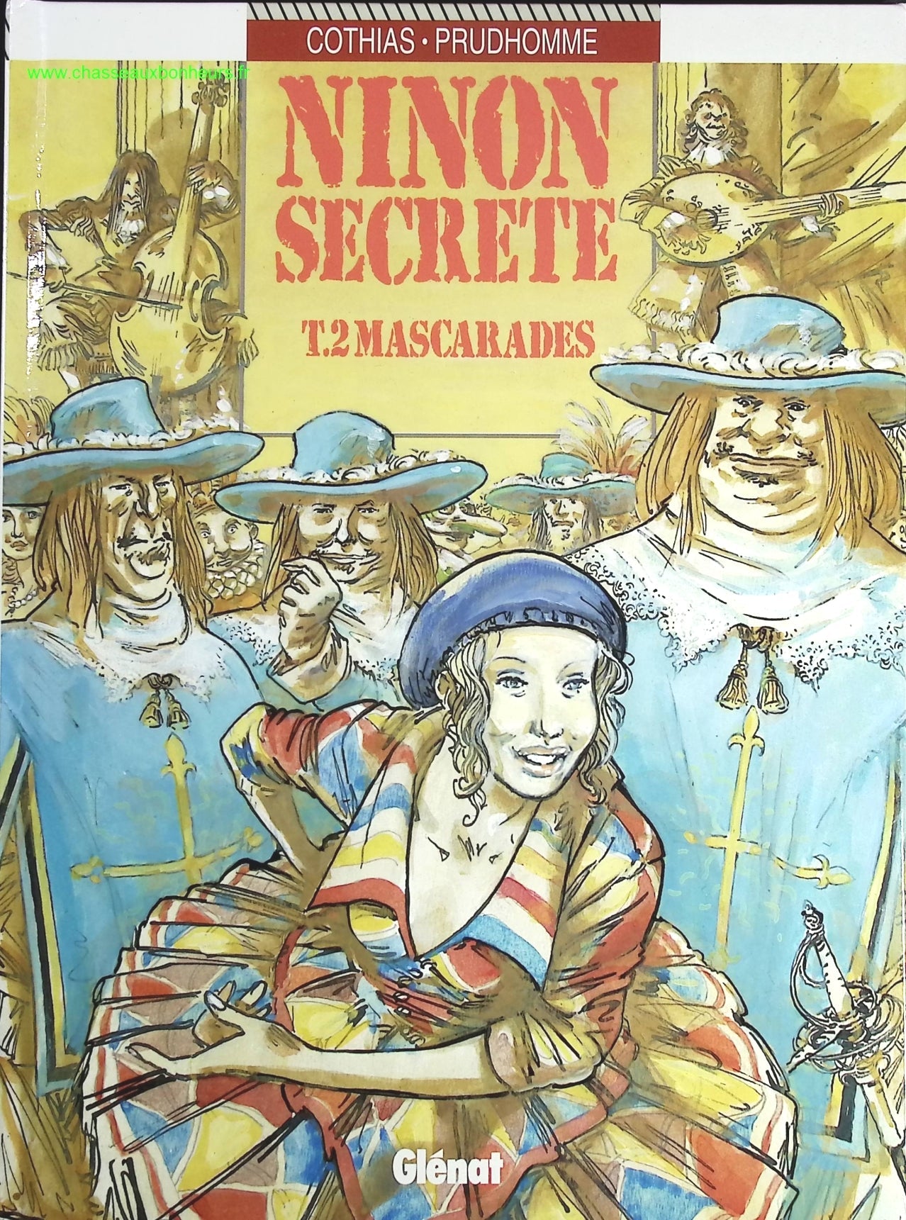 Mascarades tome 2 - Ninon secrète - David Prudhomme, Patrick Cothias - livre BD