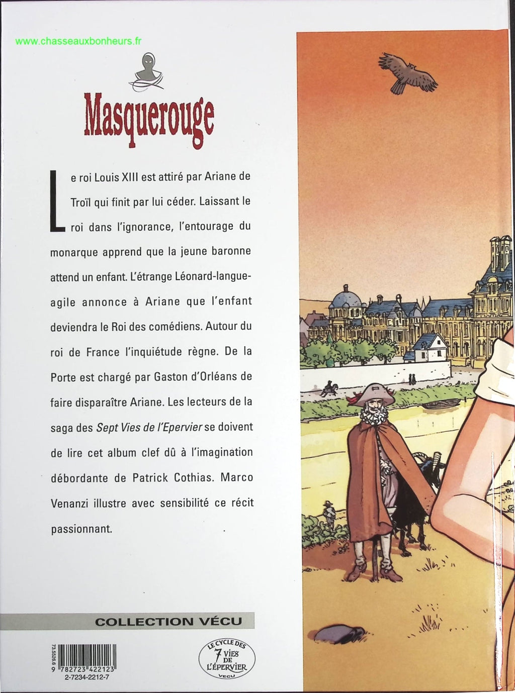 Les Mauvais Sentiments tome 8 - Masquerouge - Patrick Cothias Marco Venanzi  - livre BD