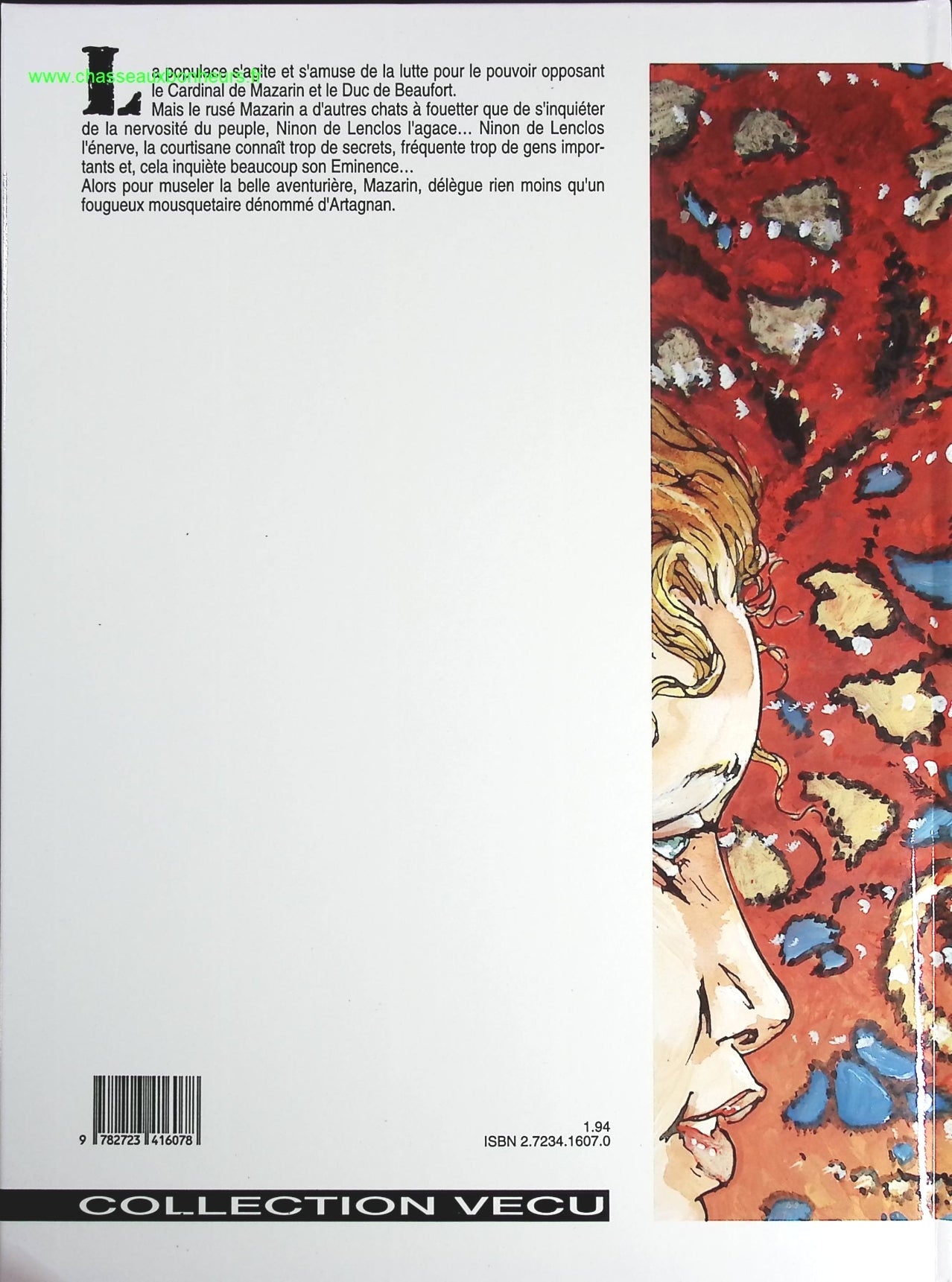 Mascarades tome 2 - Ninon secrète - David Prudhomme, Patrick Cothias - livre BD