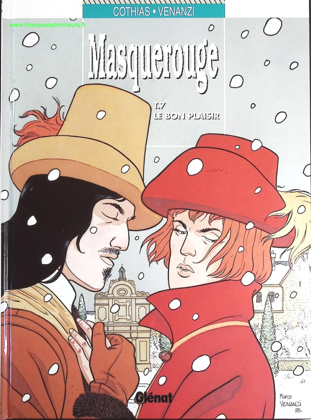 Le Bon Plaisir tome 7 - Masquerouge - Patrick Cothias Marco Venanzi  - livre BD
