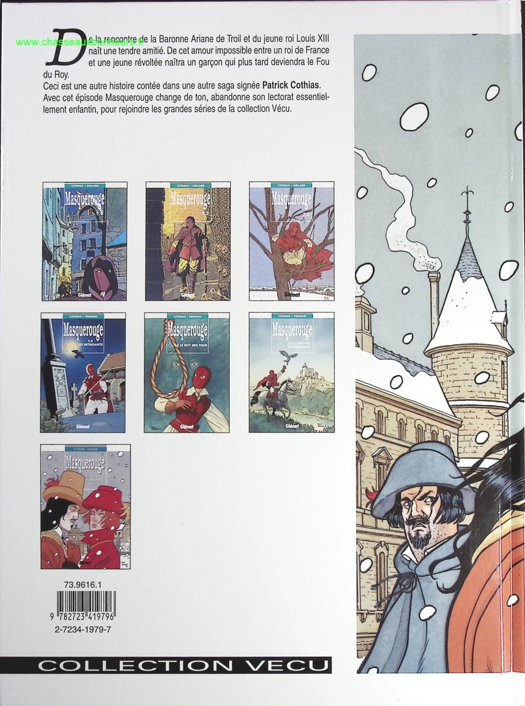 Le Bon Plaisir tome 7 - Masquerouge - Patrick Cothias Marco Venanzi  - livre BD