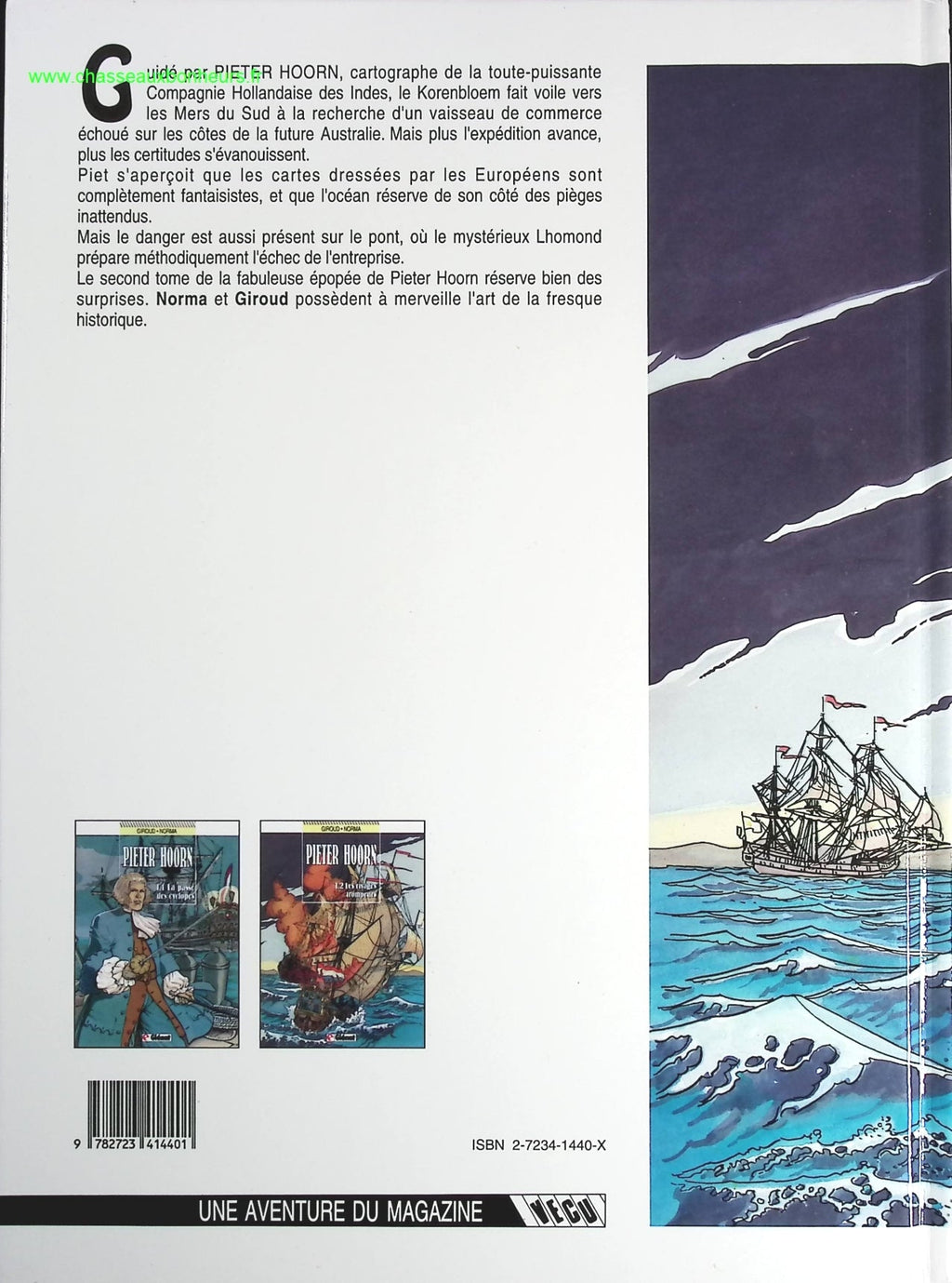 Les Rivages trompeurs tome 2 - Pieter Hoorn - Norma, Frank Giroud - livre BD