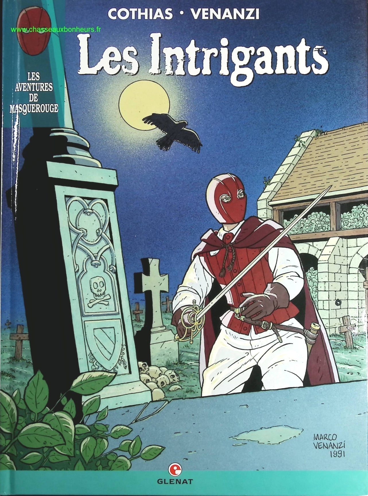 Les Intrigants tome 4 - Masquerouge - Patrick Cothias Marco Venanzi  - livre BD