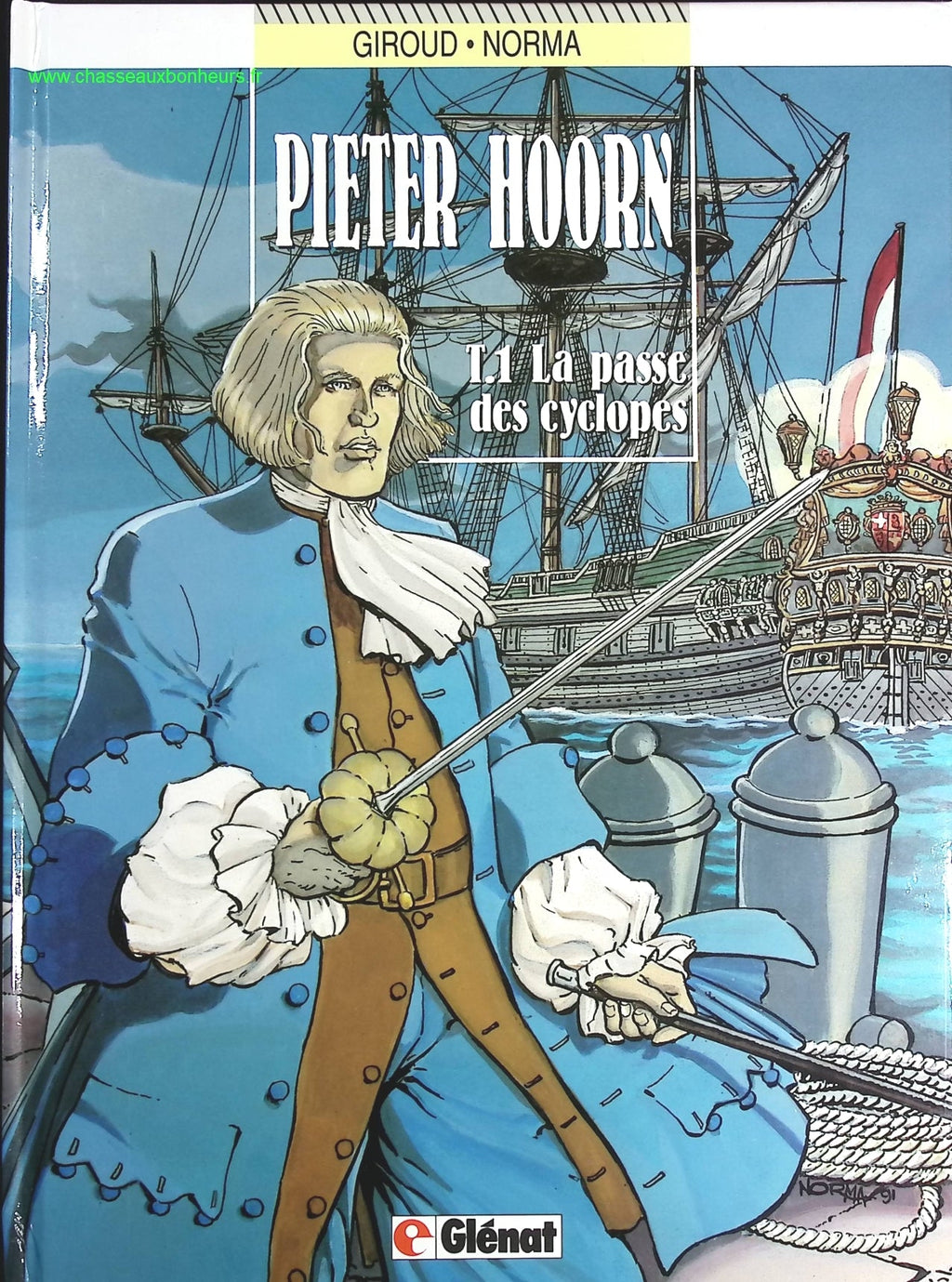 La Passe des cyclopes tome 1 - Pieter Hoorn - Norma, Frank Giroud - livre BD