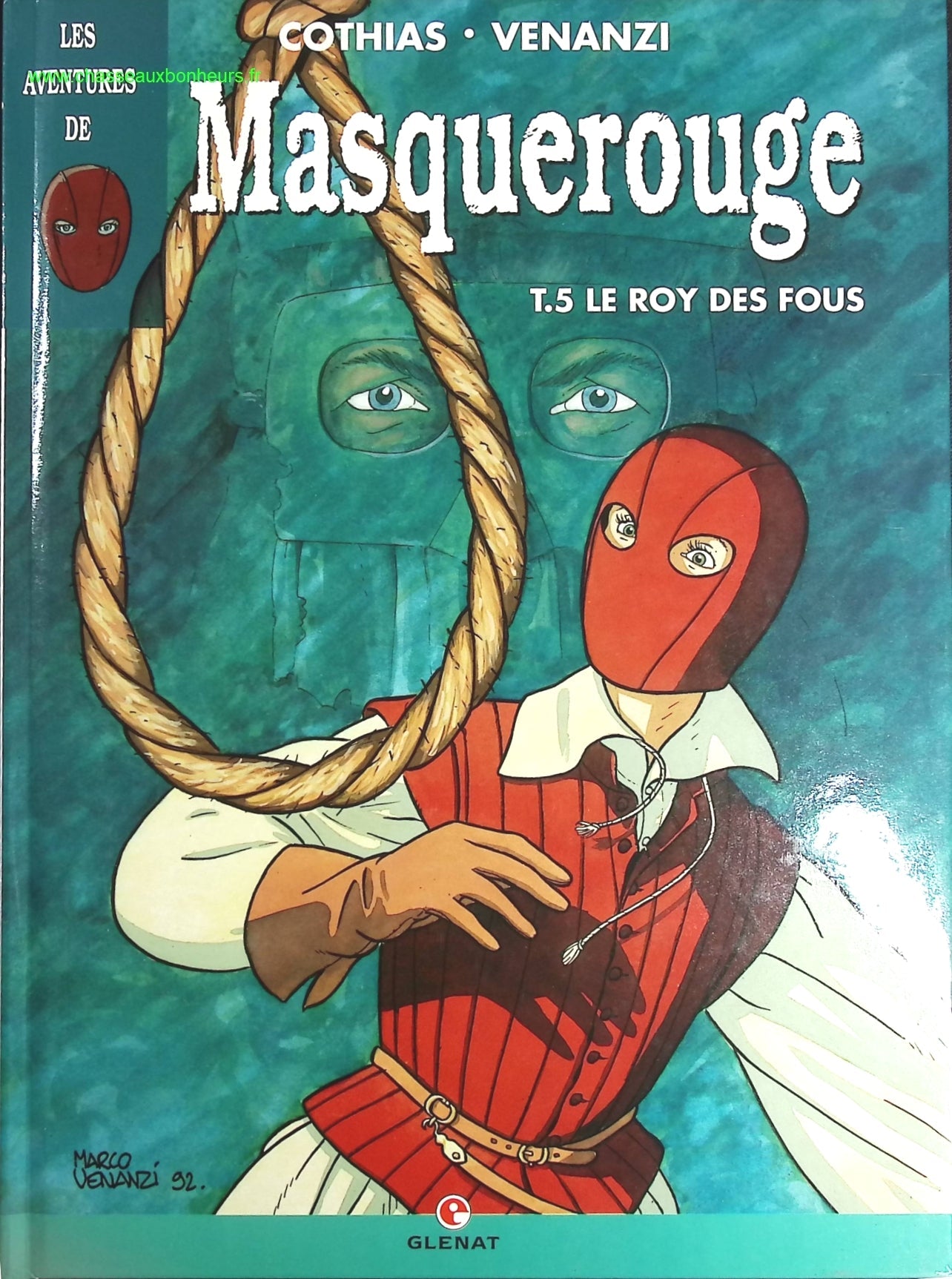 Le Roy des fous tome 5 - Masquerouge - Patrick Cothias Marco Venanzi  - livre BD