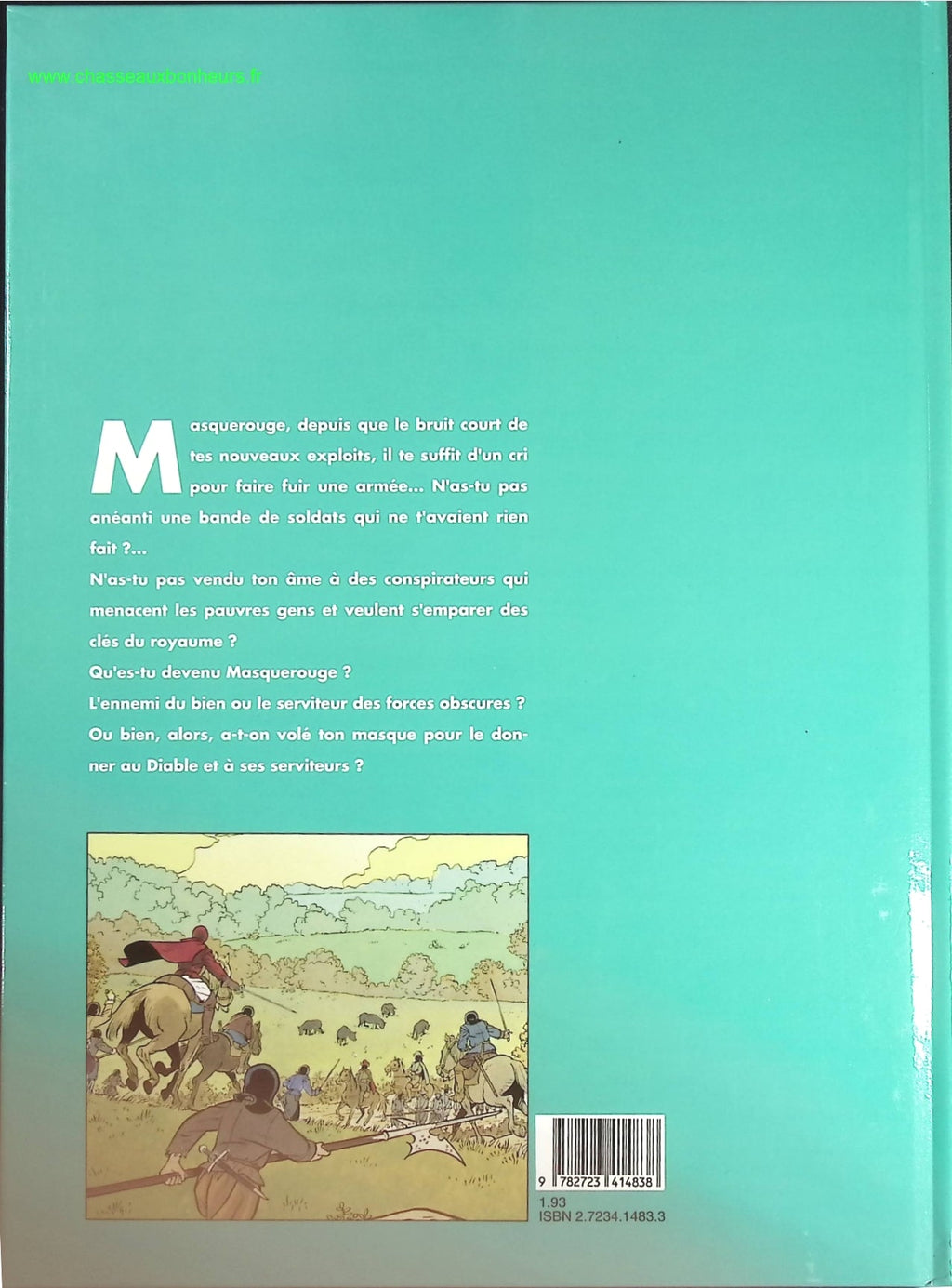 Le Roy des fous tome 5 - Masquerouge - Patrick Cothias Marco Venanzi  - livre BD