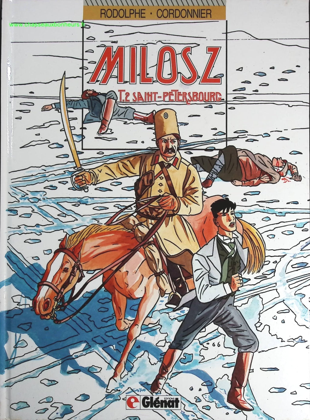 Saint-Pétersbourg tome 2 - Milosz - Rodolphe Dominique Cordonnier - livre BD