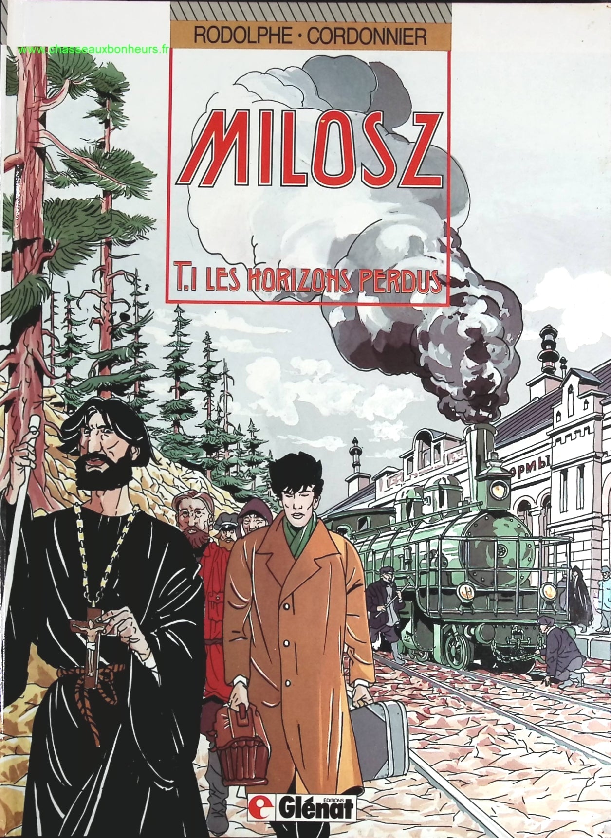 Les horizons perdus tome 1 - Milosz - Rodolphe Dominique Cordonnier - livre BD
