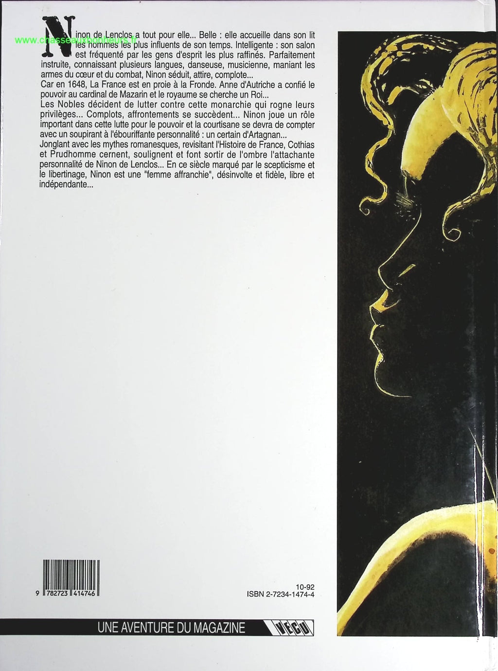 Duels tome 1 - Ninon secrète - David Prudhomme, Patrick Cothias - livre BD