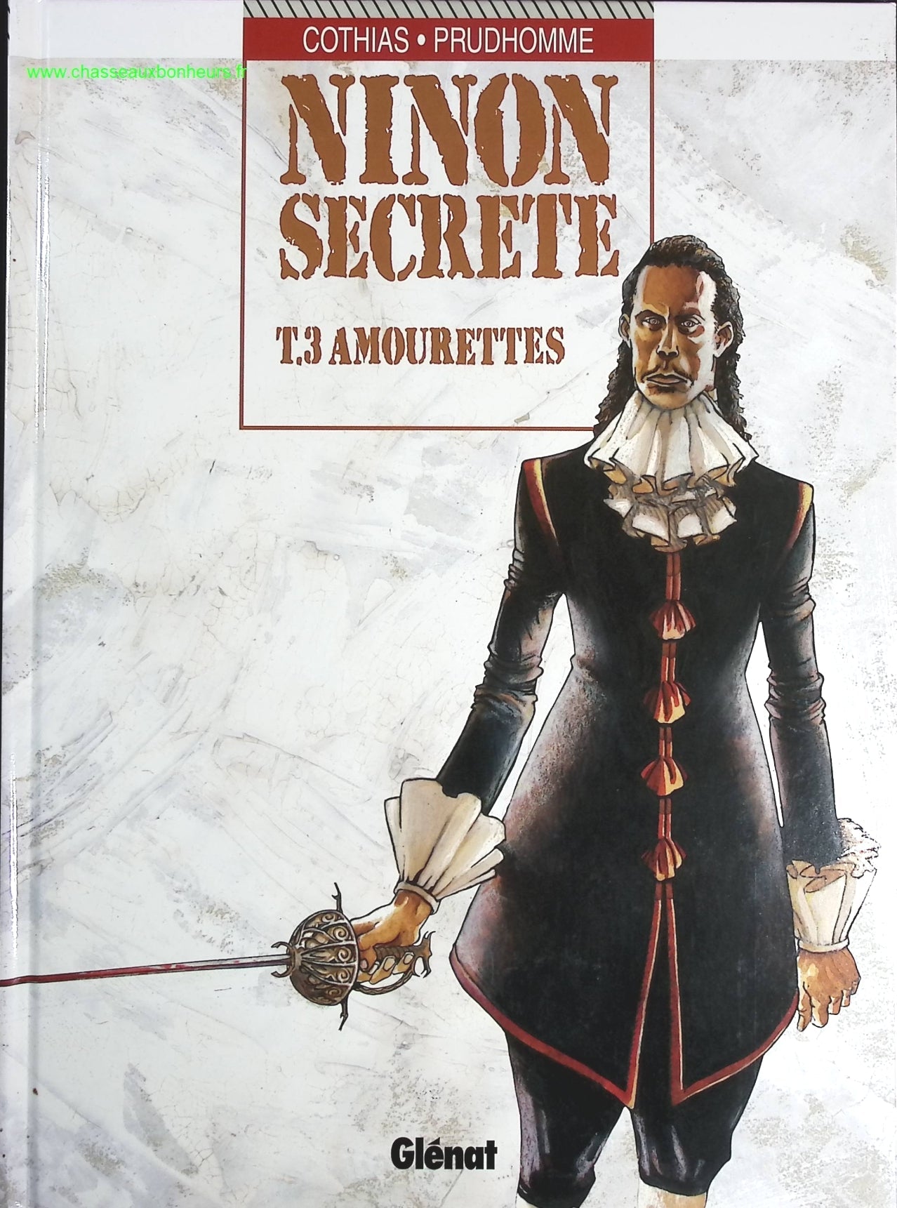 Amourettes tome 3 - Ninon secrète - David Prudhomme, Patrick Cothias - livre BD