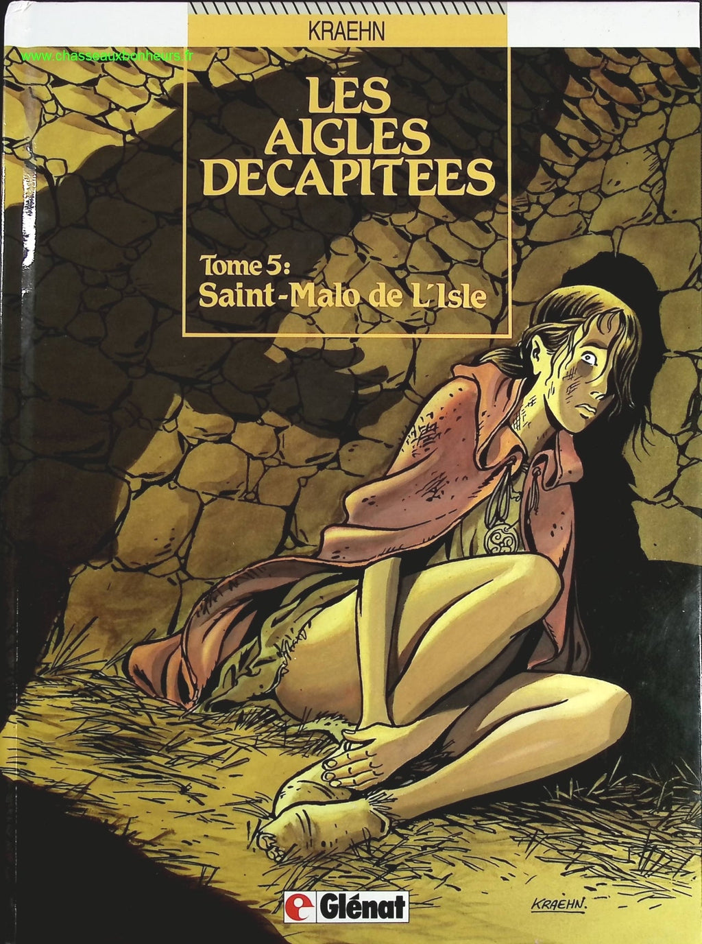 Saint-Malo De L'isle tome 5 - Les Aigles décapitées - Jean-Charles Kraehn - livre BD