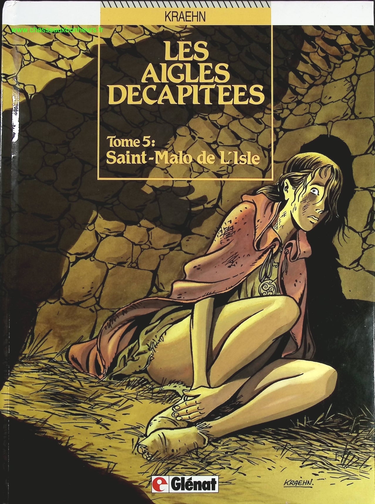 Saint-Malo De L'isle tome 5 - Les Aigles décapitées - Jean-Charles Kraehn - livre BD